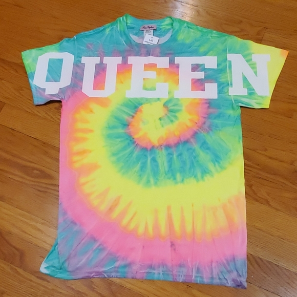 Tie dye queen shirt Clearance